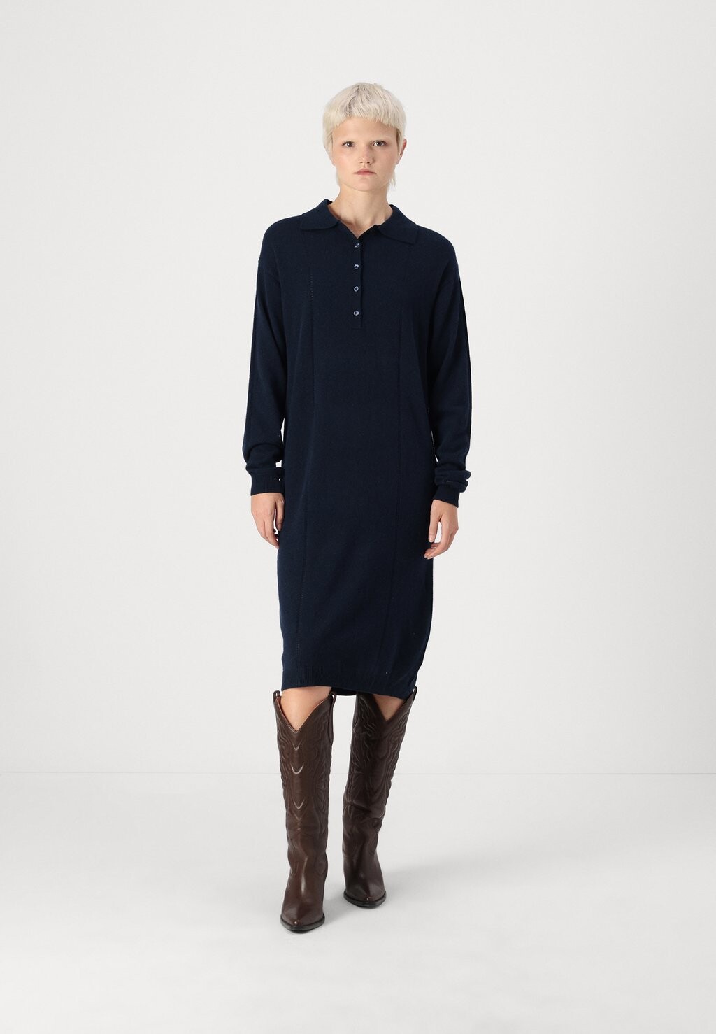 

Платье-джемпер HADDIE DRESS Pepe Jeans, темно-синий