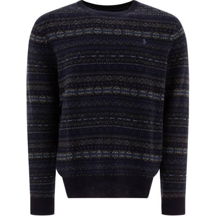 

Вязаный свитер с длинными рукавами Polo Ralph Lauren, черный