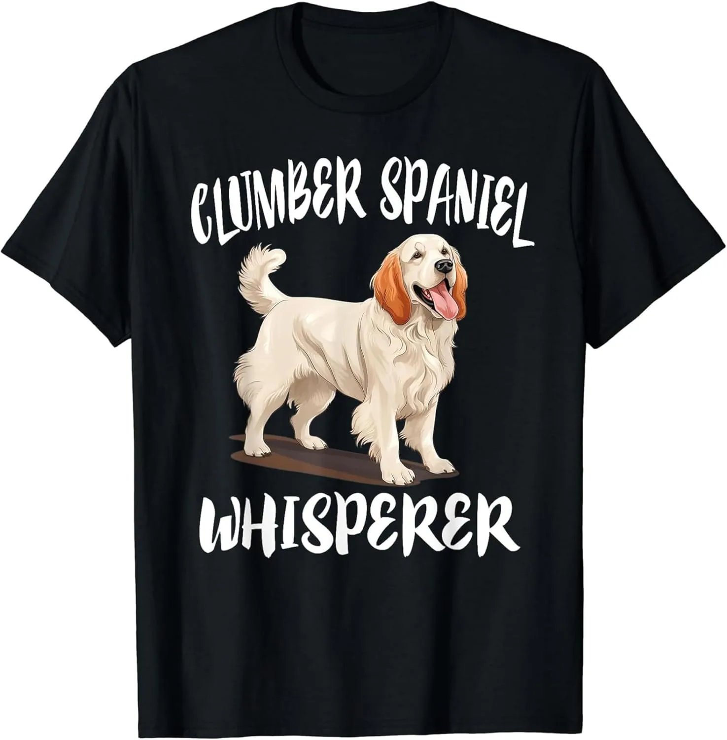 

Футболка Clumber Spaniel Whisperer — забавная для любителей собак NEKO MENA