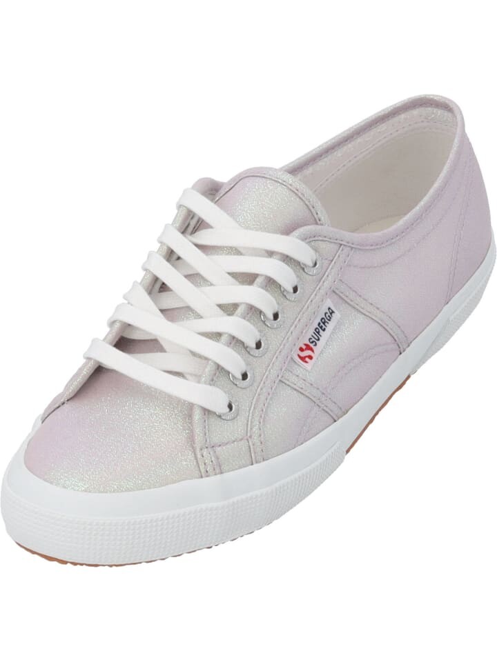 

Кроссовки на шнуровке Superga, цвет pastel lilla