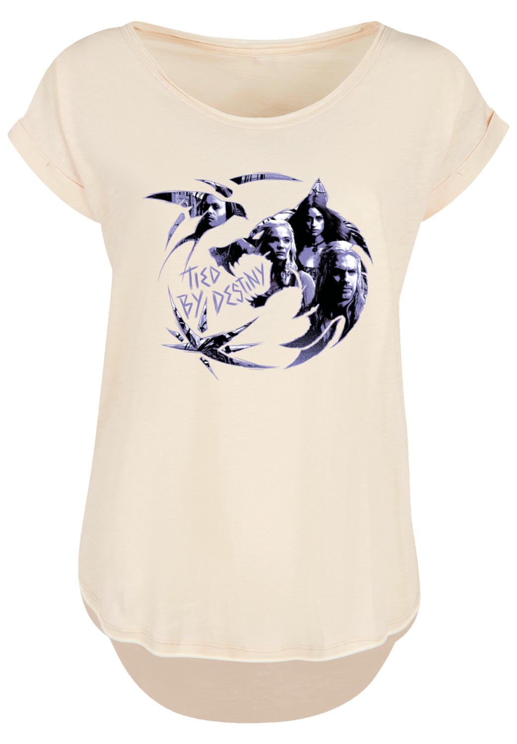 

Футболка F4NT4STIC The Witcher Wolf Logo Infill Netflix TV Series, белый