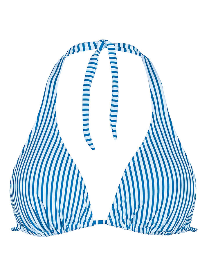 

Верх бикини Naturana, цвет blau/weiß