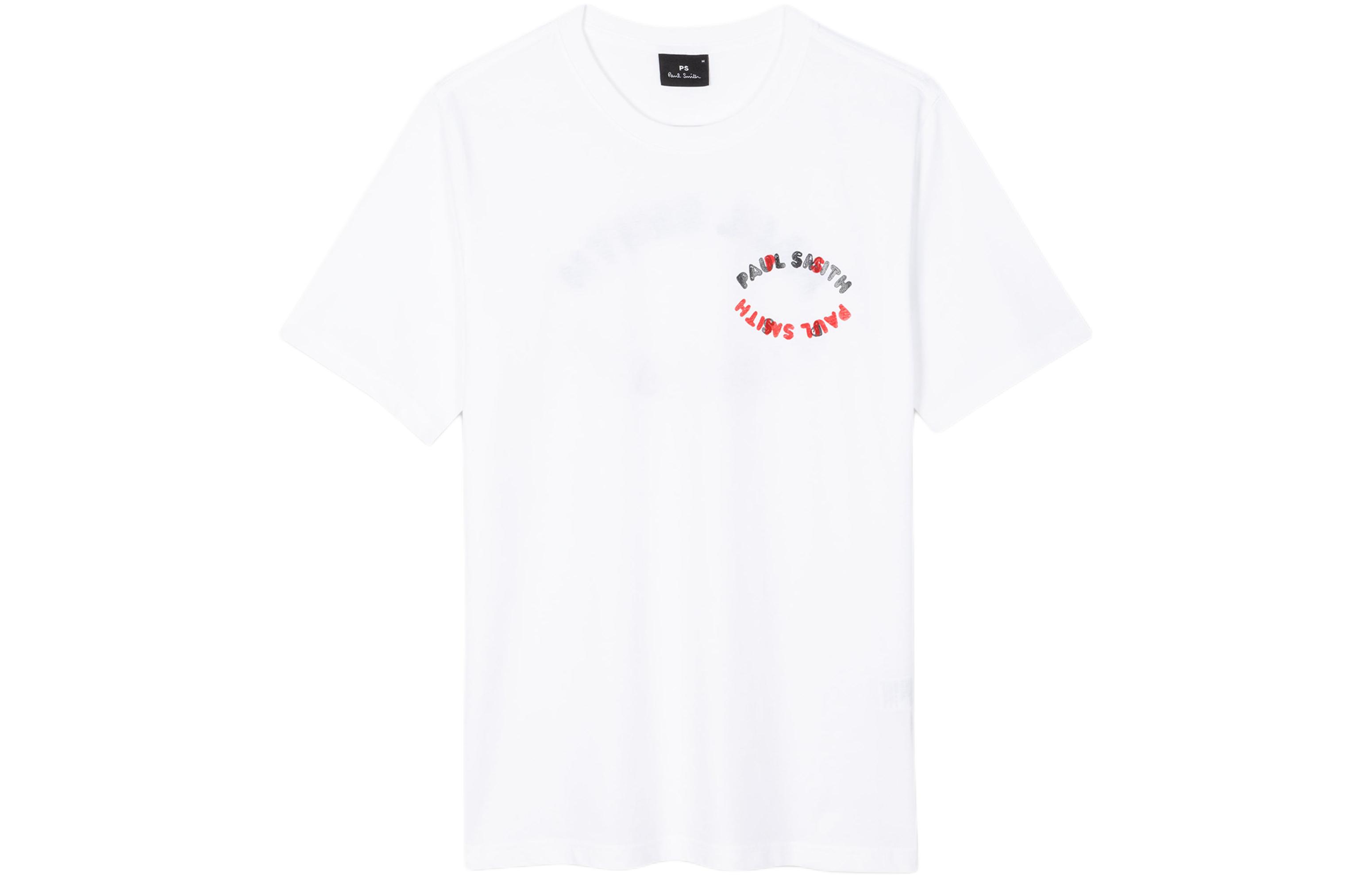 

Paul Smith Футболка Smiley Series мужская белая