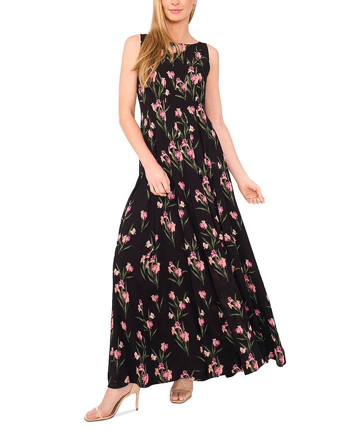 

Бесплатное плиссированное платье макси с лодочным вырезом Ted Baker, мультиколор