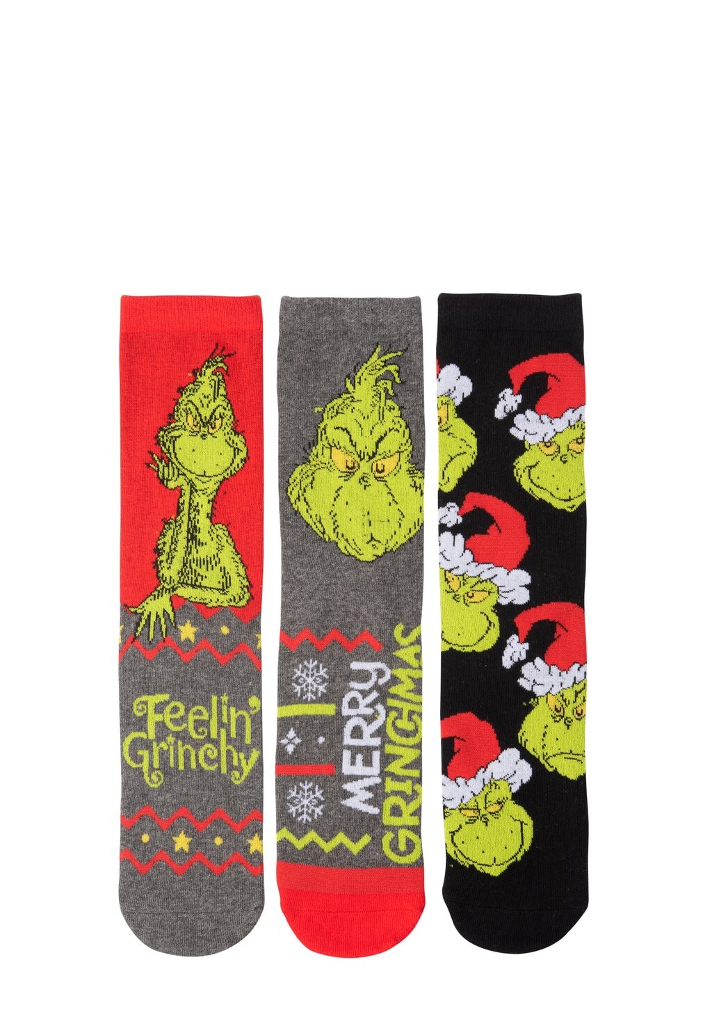 

Носки 3ER PACK THE GRINCH United Labels, мультиколор