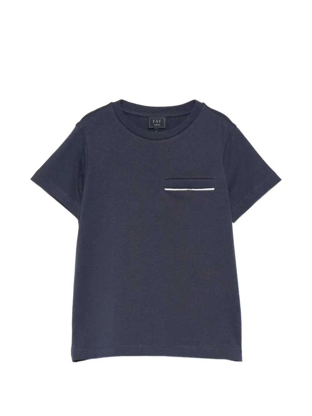 Футболка с короткими рукавами Fay Kids, синий