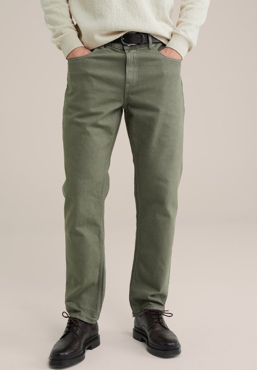 

Джинсы прямого покроя BLUE RIDGE WE Fashion, оливковый