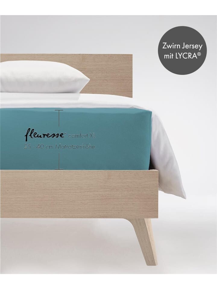 

Простыня Fleuresse Comfort XL, цвет petrol