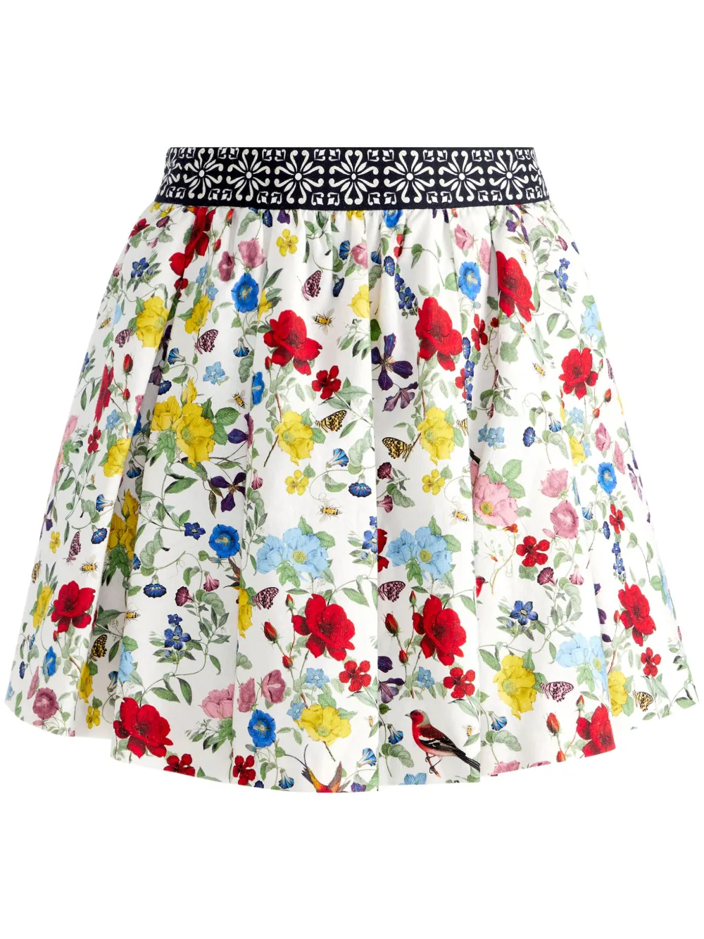 

Юбка мини Haven с вышивкой Alice + Olivia, белый
