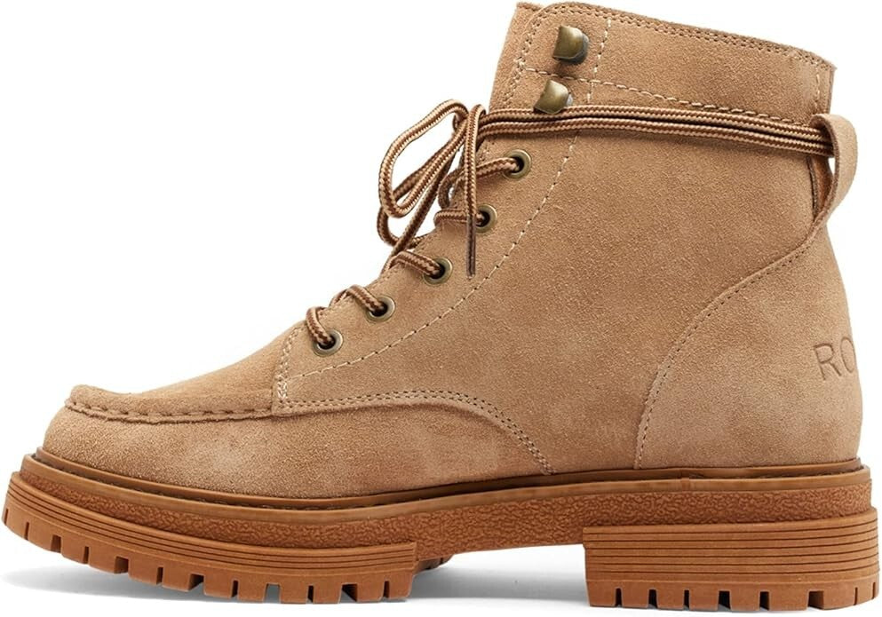 Roxy Work IT ARJB700731 Ботинки женские коричневые мокасины короткие повседневные — фото 3