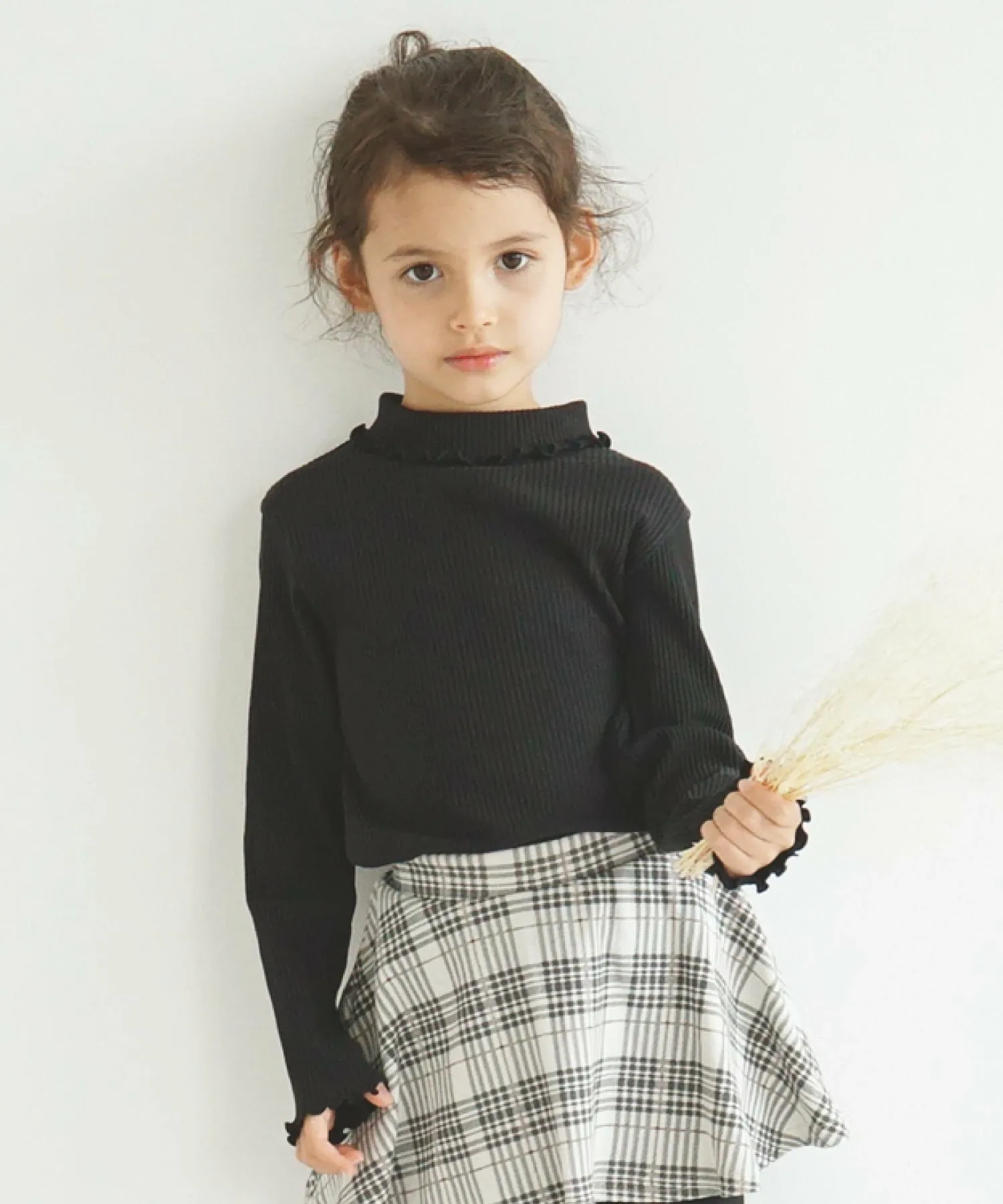Водолазка в рубчик Ever Closet, black