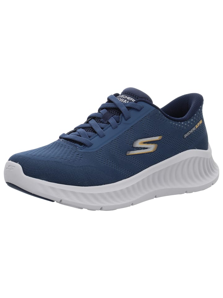 

Кроссовки на шнуровке Skechers, синий