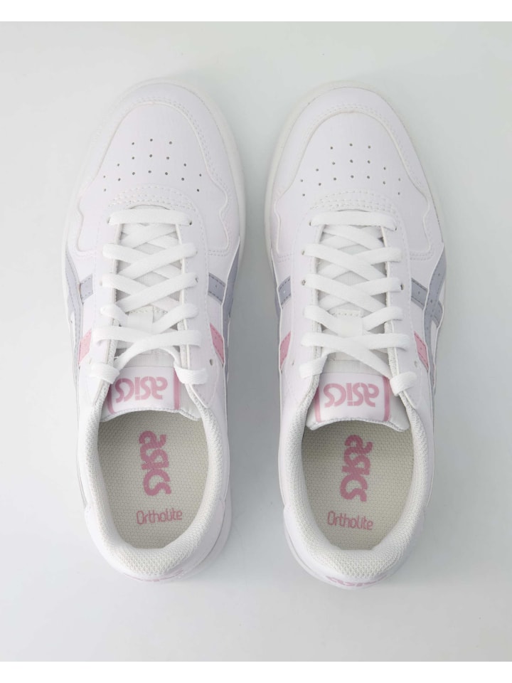 Кроссовки на шнуровке asics, белый — фото 4