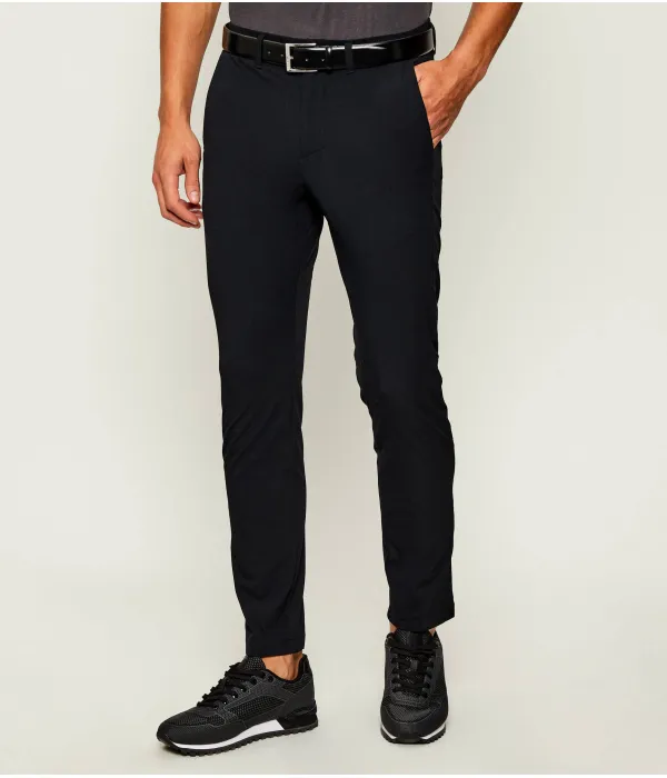 Брюки чинос TSR t_commuter Slim fit Boss Green, черный — фото 3