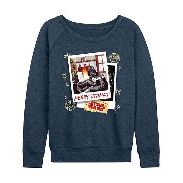 

Женская футболка с длинным рукавом и новогодним принтом Star Wars, Heather Indigo, Фиолетовый, Женская футболка с длинным рукавом и новогодним принтом Star Wars, Heather Indigo