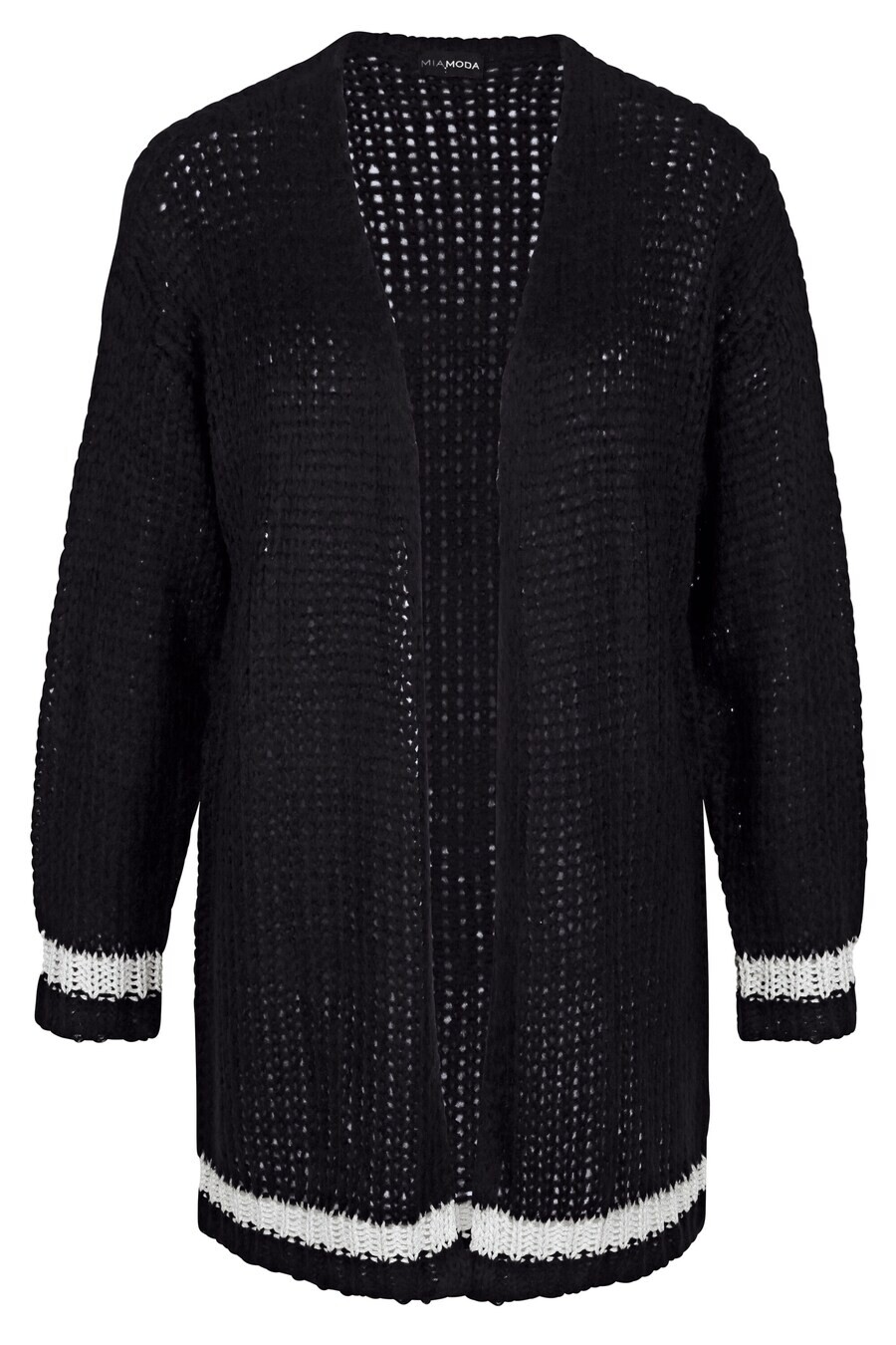 

Вязаный кардиган MIAMODA Knit Cardigan, черный