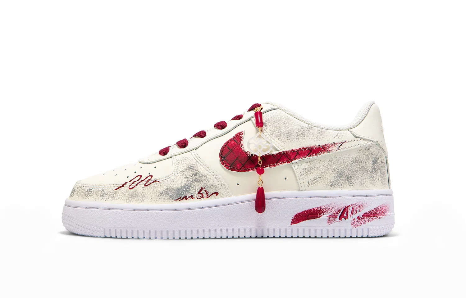 Кроссовки Nike Air Force 1 Low Beige Gray — фото 3