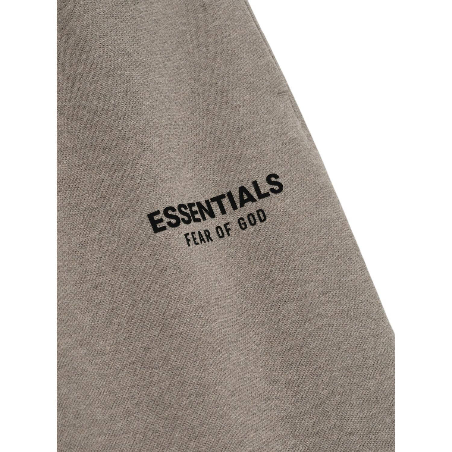 Флисовые спортивные штаны Fear Of God Essentials, серый — фото 4
