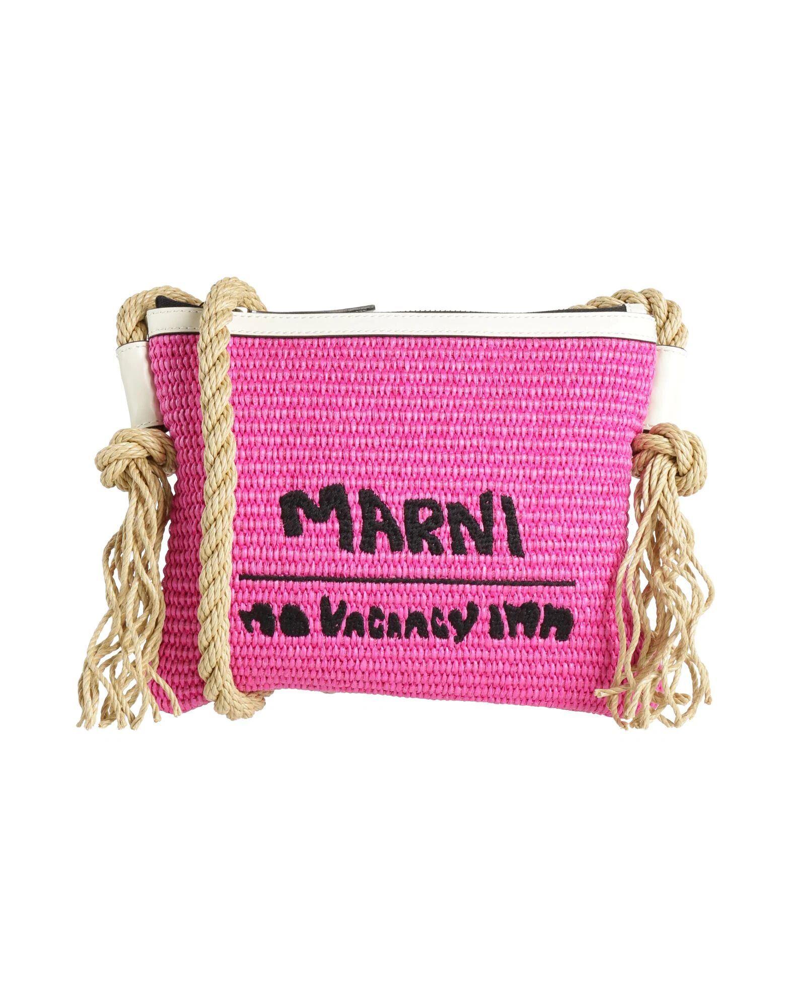 

Сумка через плечо Marni, фуксия