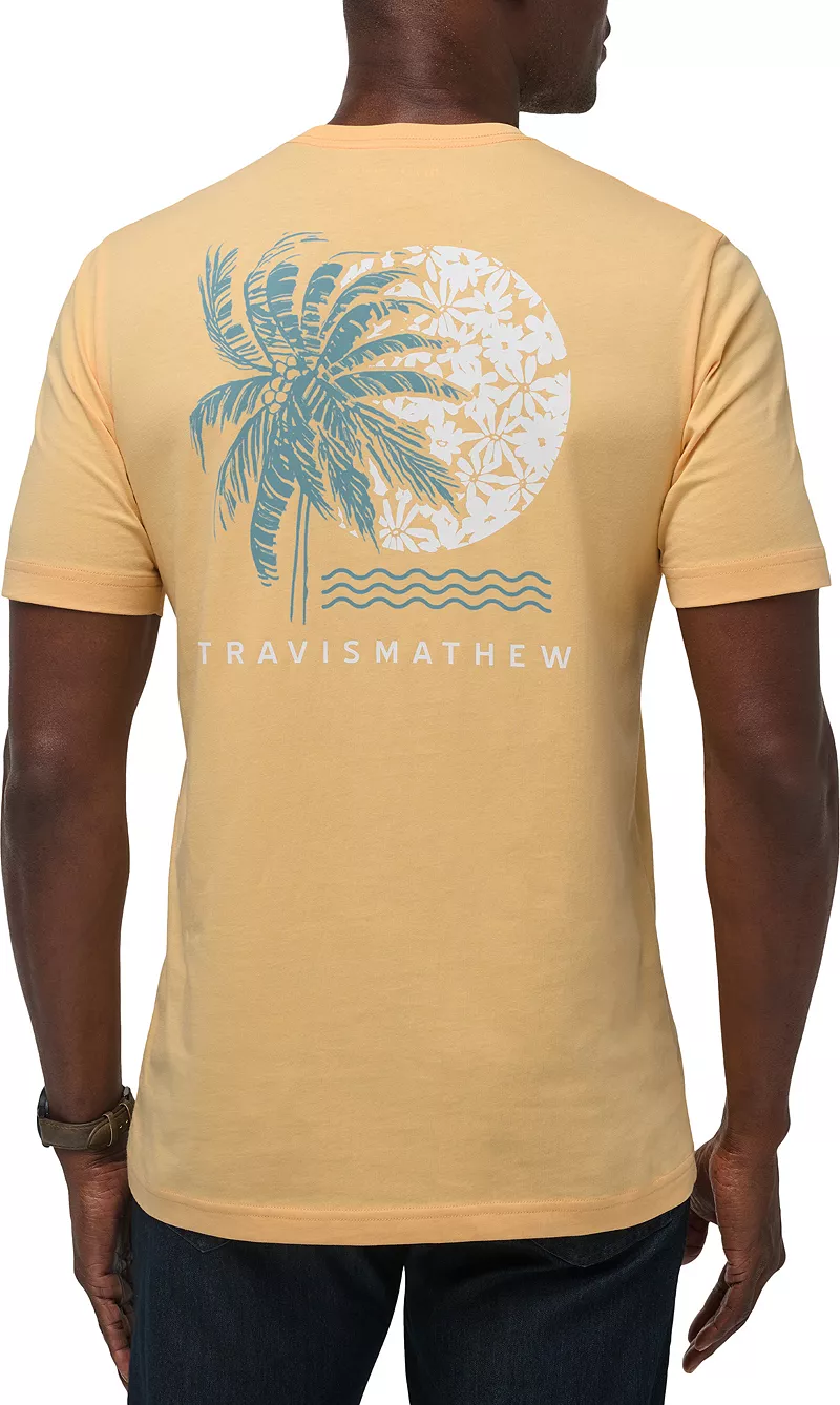 

Мужская футболка для гольфа TravisMathew Forest Legend, цвет Apricot
