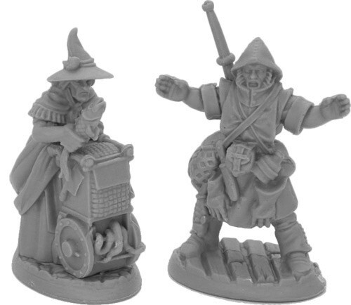 

Миниатюра Reaper Bones Black: Townsfolk - Fishmongers (2)