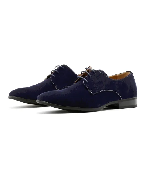 Мужские туфли Plain Shoes (2315) AAA синие