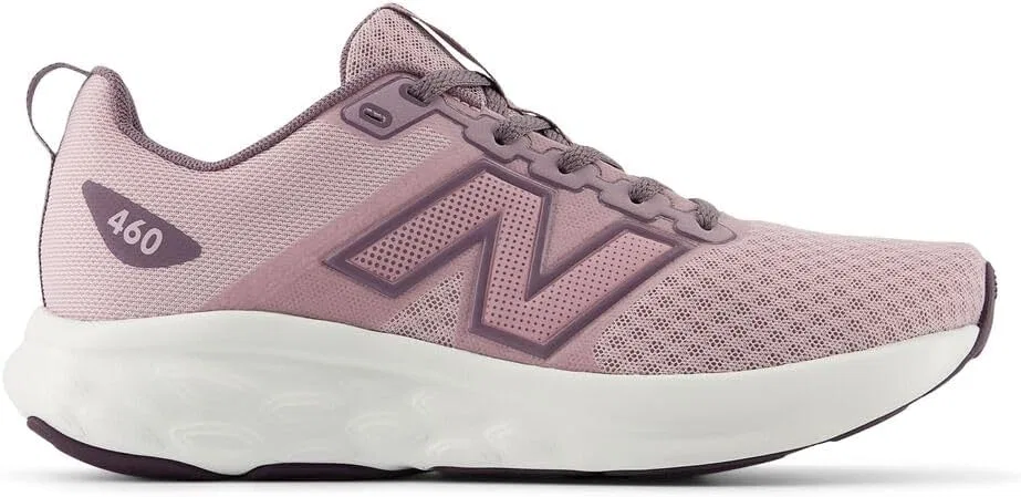 Женские беговые кроссовки New Balance 460 V4, Twilight Haze Dark Ice Wine Deep Plum — фото 3