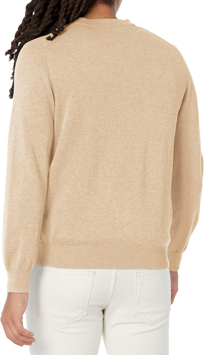 Мужской адаптивный кардиган Tommy Hilfiger с магнитными кнопками, Light Beige Heather — фото 2