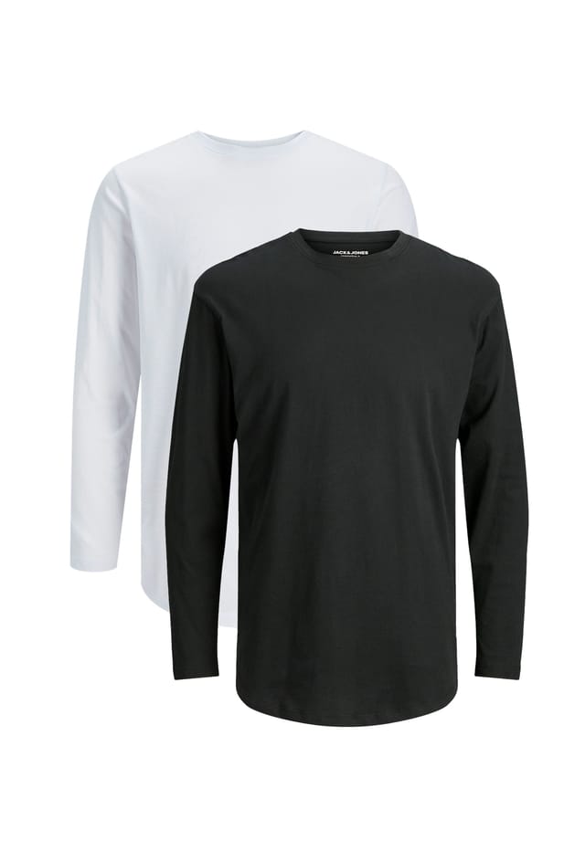 

Рубашка с длинными рукавами 2 шт. в упаковке jjenoa Jack & Jones, черный