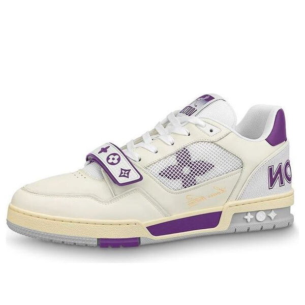 

Кроссовки lv trainers 'purple mesh' Louis Vuitton, белый