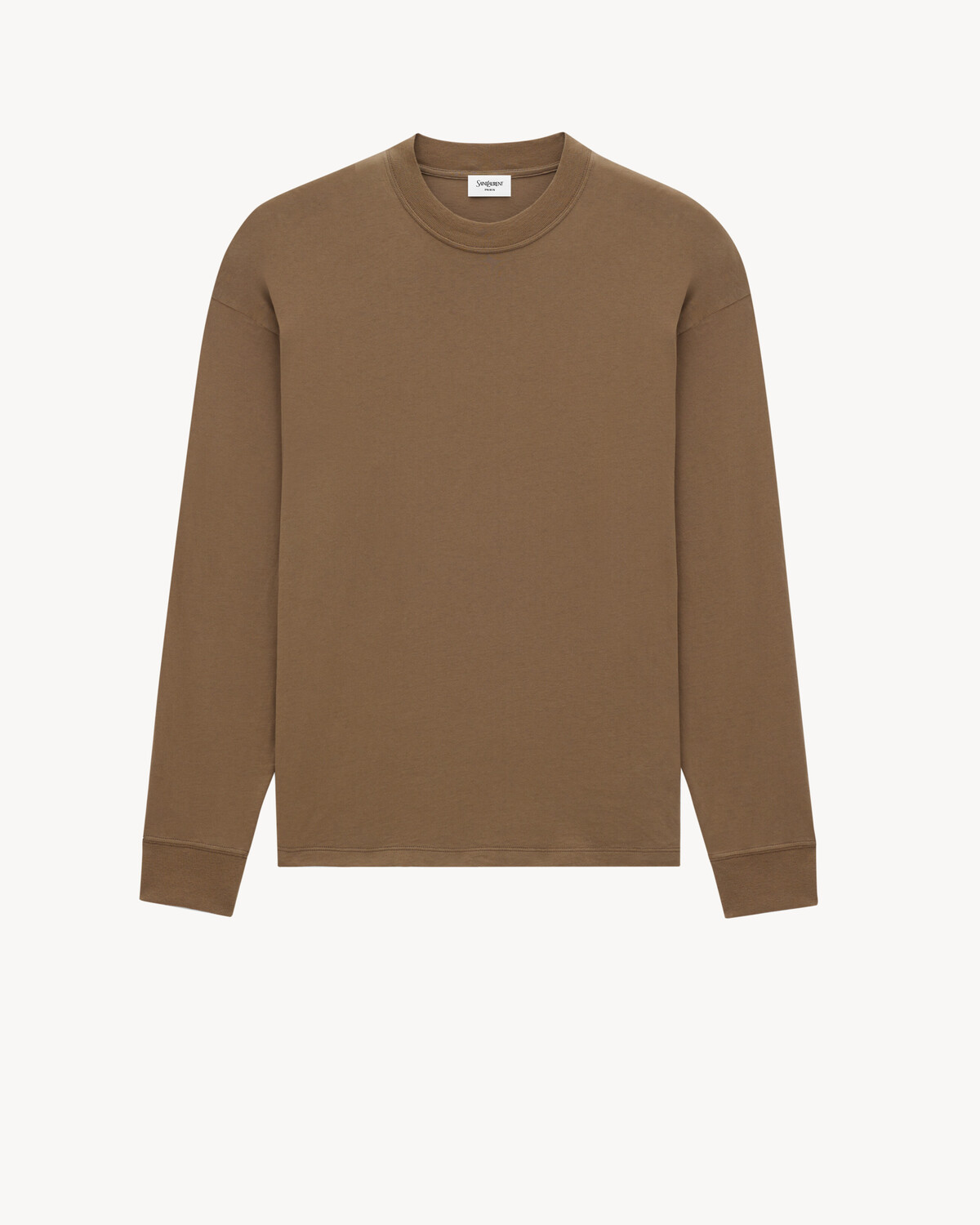 

Футболка с длинными рукавами Saint Laurent, зеленый