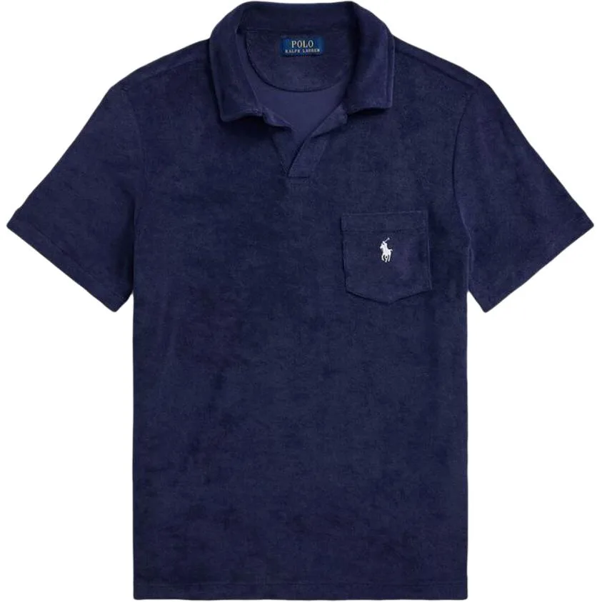 Polo Ralph Lauren Polo Shirts Men's Blue Polo Collar Moderate Straight Fit