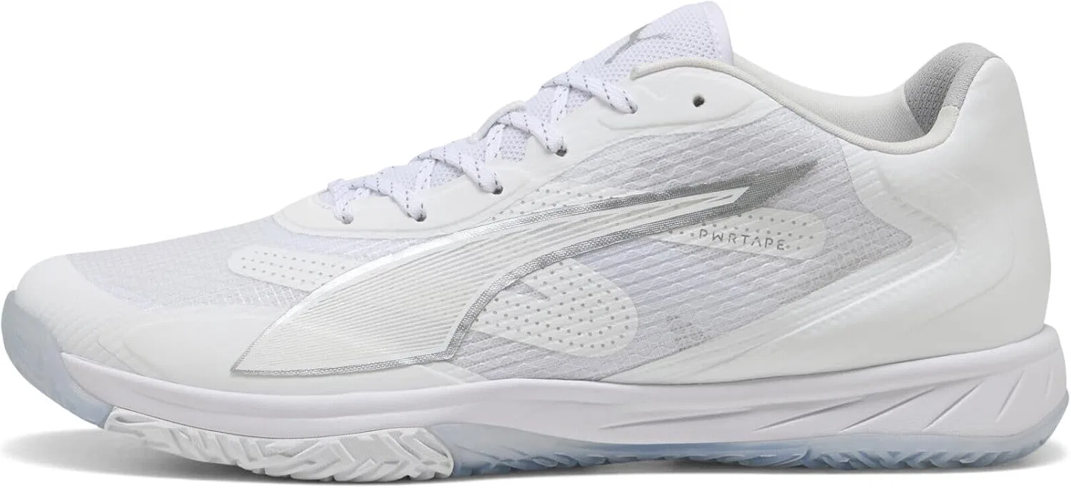 Кроссовки PUMA Accelerate Turbo 4 для дома (унисекс), Puma White Puma Silver Ash Grey — фото 3