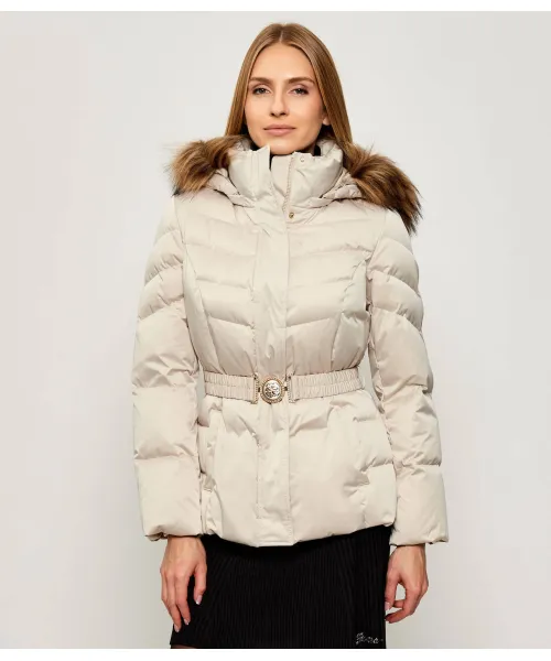 

Темно-Синий пуховик Regular fit Guess Jeans, бежевый