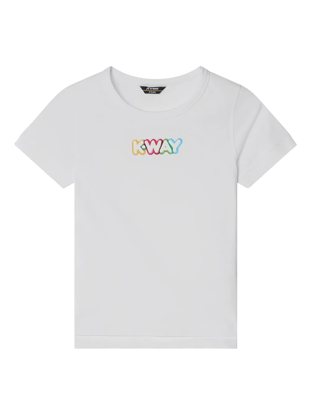 

Футболка с логотипом K Way Kids, белый
