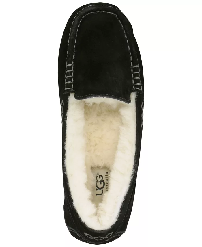 Женские мокасины-тапочки Ansley Slip On Ugg, черный — фото 3