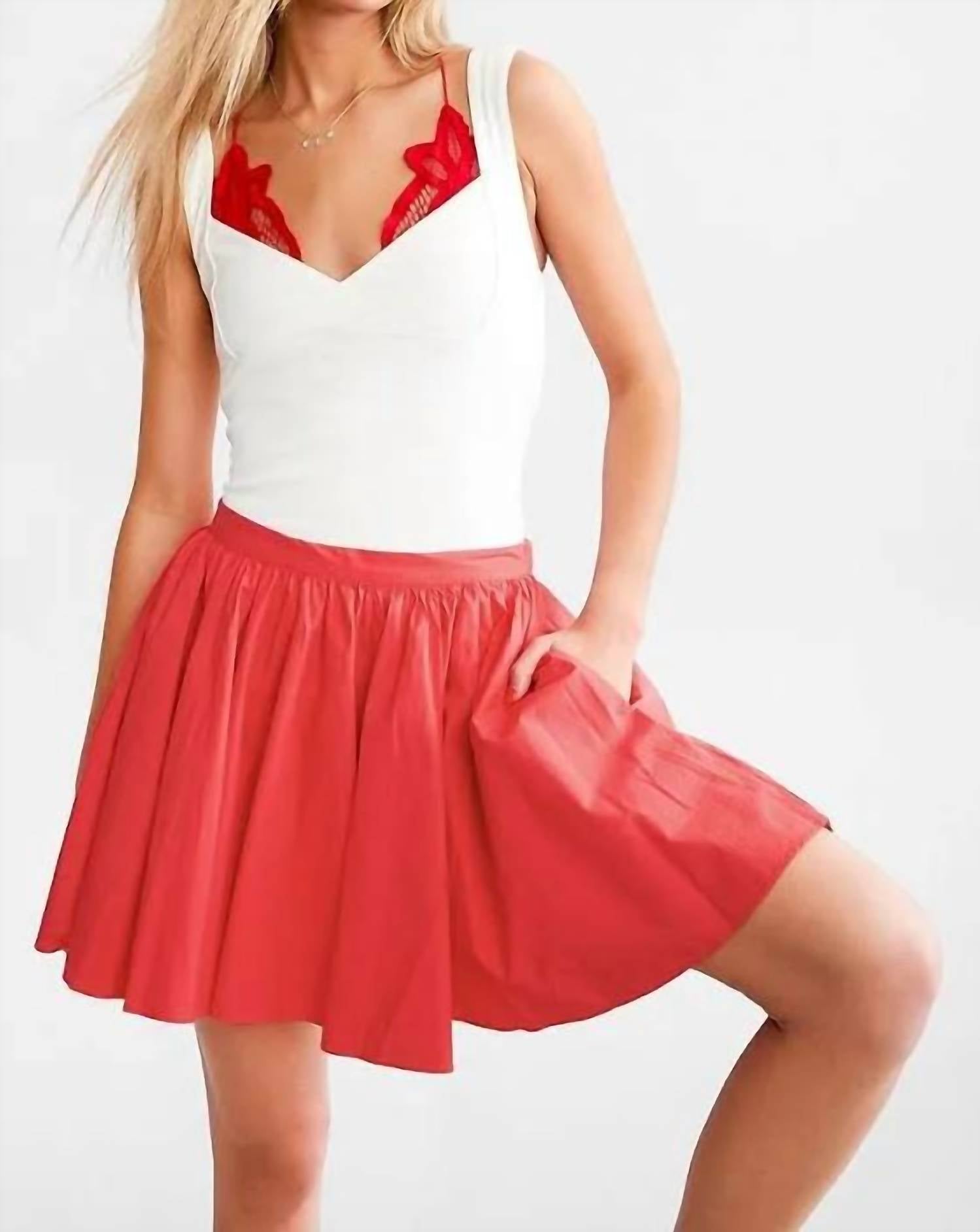 

Юбка Gaia в цвете Bella Rose Free People