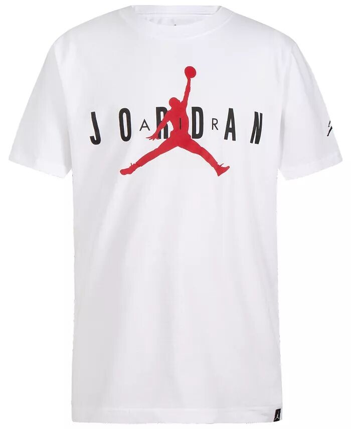 

Футболка с логотипом для маленьких мальчиков Jordan, белый