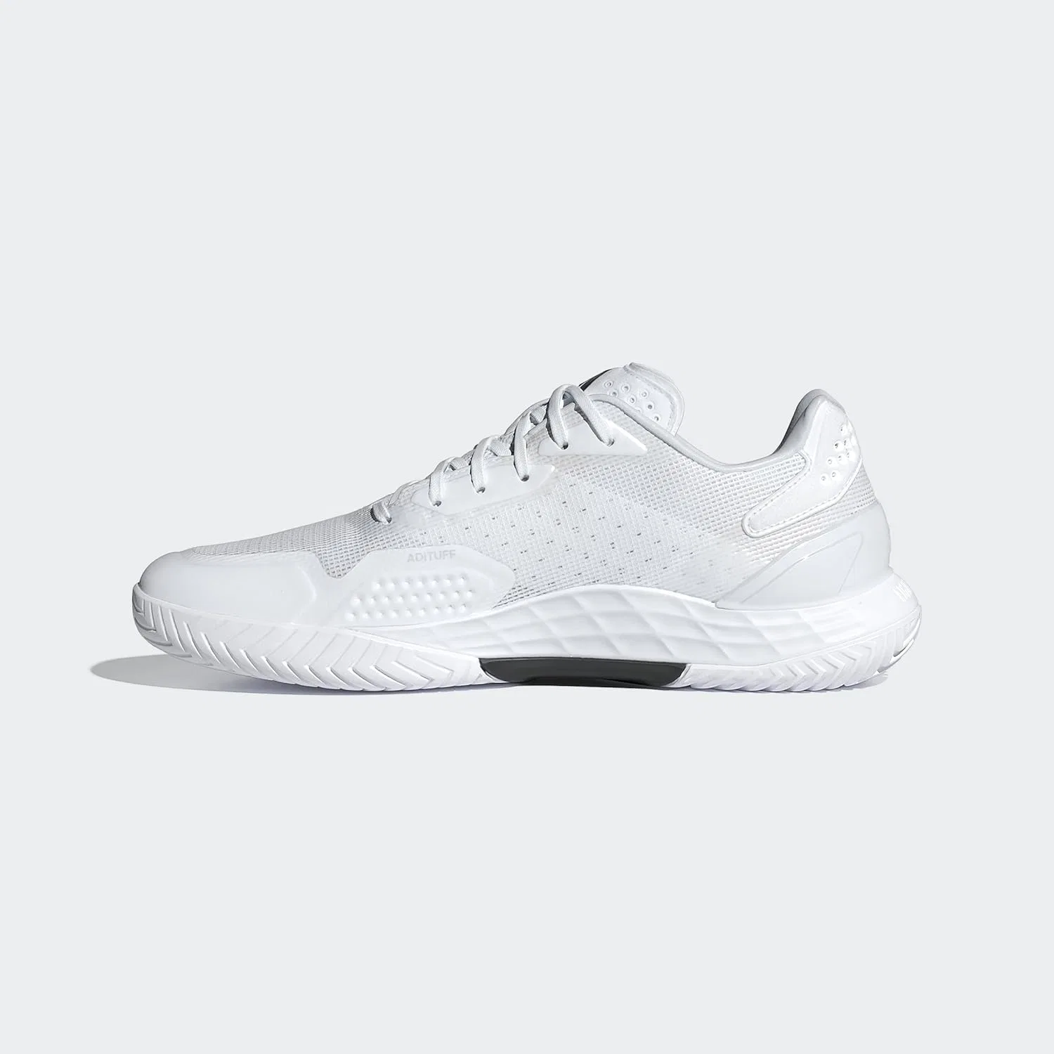 Кроссовки теннисные adidas Defiant Speed 2, White/Black/Grey — фото 3