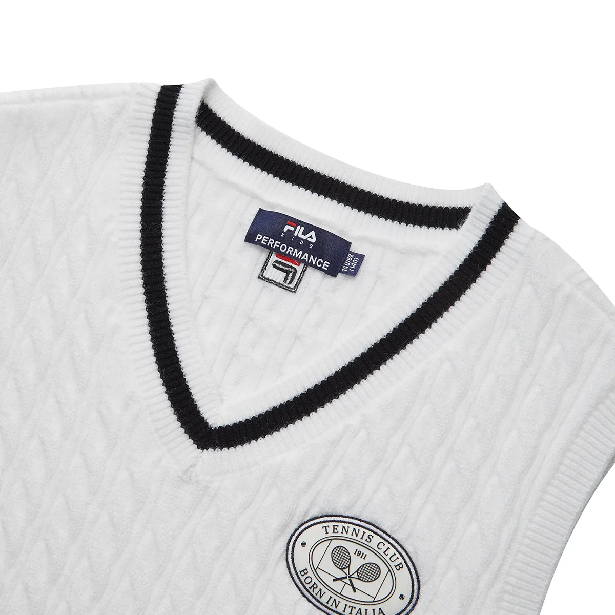 Свитер PERFORMANCE FPF детский FILA KIDS, Jade White — фото 4