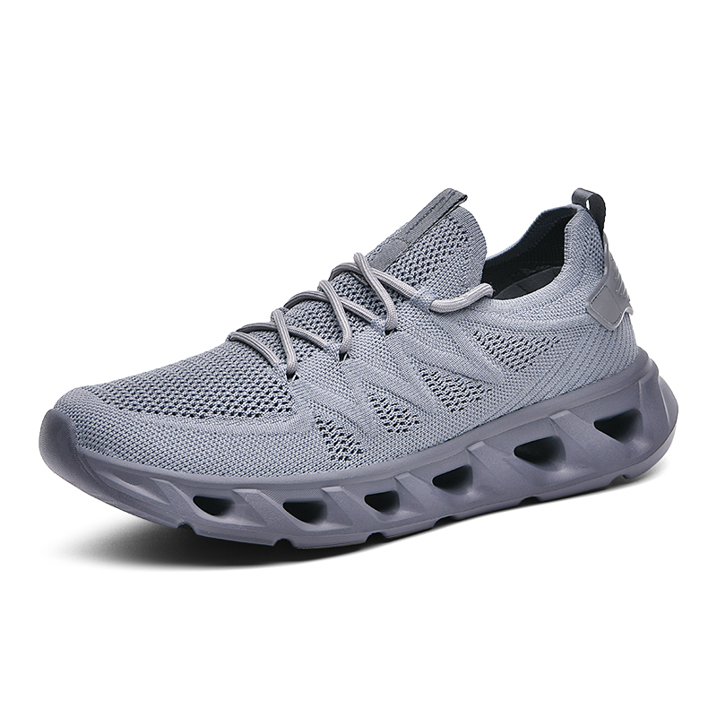 Мужские кроссовки Low-Top Running Shoes SHADOWFAX, бело-зеленые — фото 2