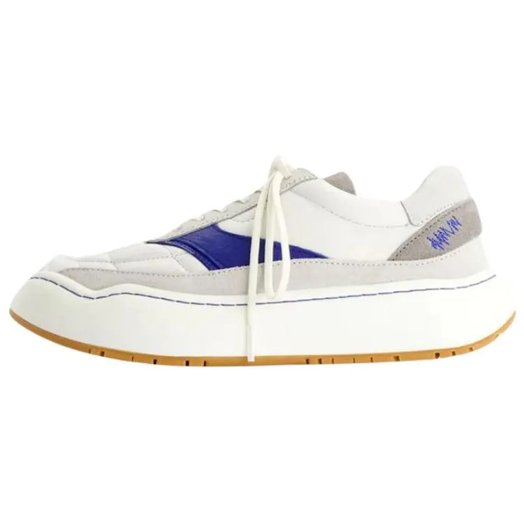 

ADER ERROR Кроссовки Log Sneakers, нескользящие, водонепроницаемые, низкие, повседневные, белые, мужские
