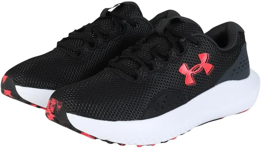 Мужские беговые кроссовки Under Armour UA Charged Surge 4, черный/красный