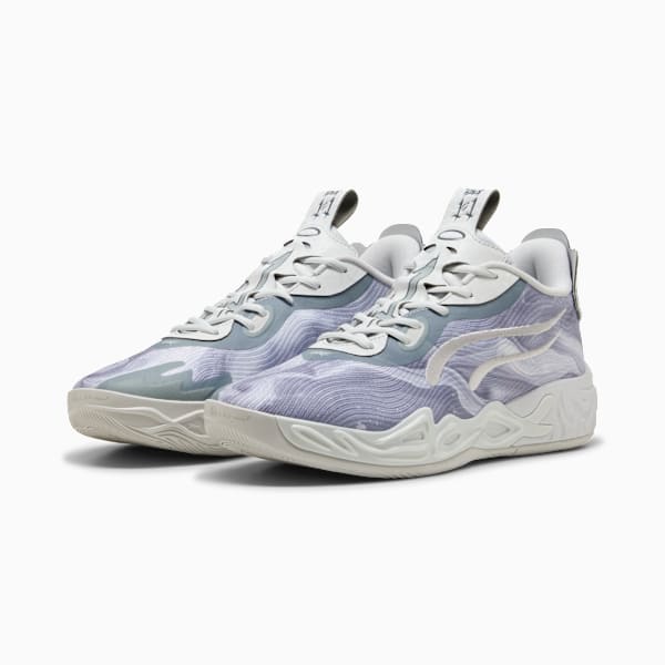 Мужские баскетбольные кроссовки Puma X Lamelo Ball Mb.04, серый — фото 4