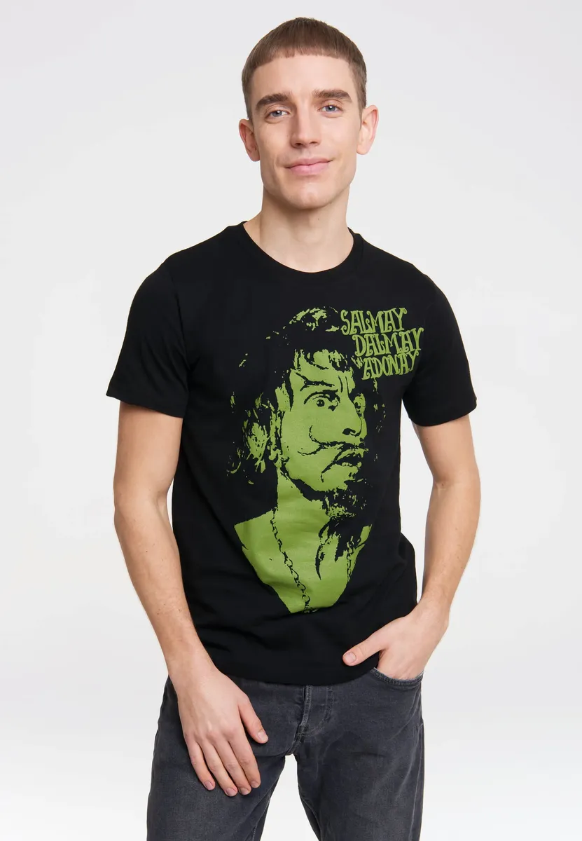 

Футболка Logoshirt "Catweazle - Salmay Dalmay Adonay", с принтом Catweazle, черный