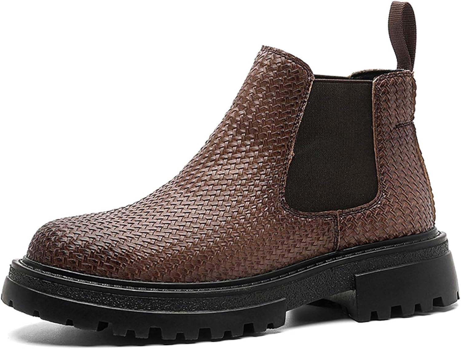 

Мужские ботинки челси с толстой подошвой, увеличивающие высоту, для делового, повседневного и формального стиля, ботильоны, противоскользящие, для офисной униформы, банкетов, свадебных костюмов, вечерних нарядов, высоких кожаных туфель Generic,...