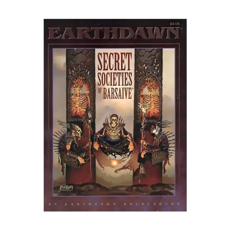 

Secret Societies of Barsaive, Earthdawn (1st Edition) (FASA), мягкая обложка