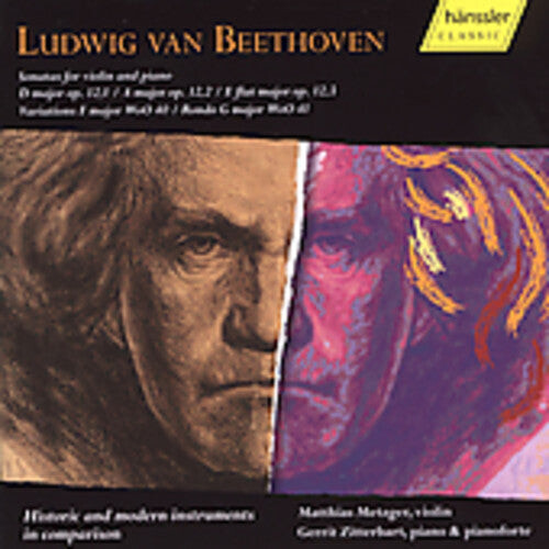 

CD диск Beethoven / Metzger / Zitterbart: Historic & Modern Instruments in Comparison