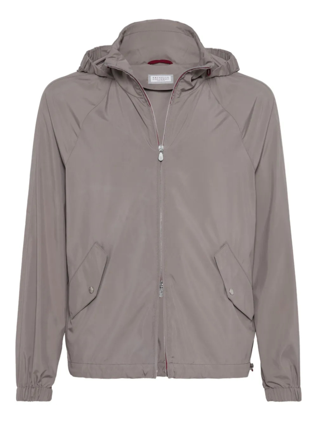 

Brunello Cucinelli куртка с капюшоном, серый