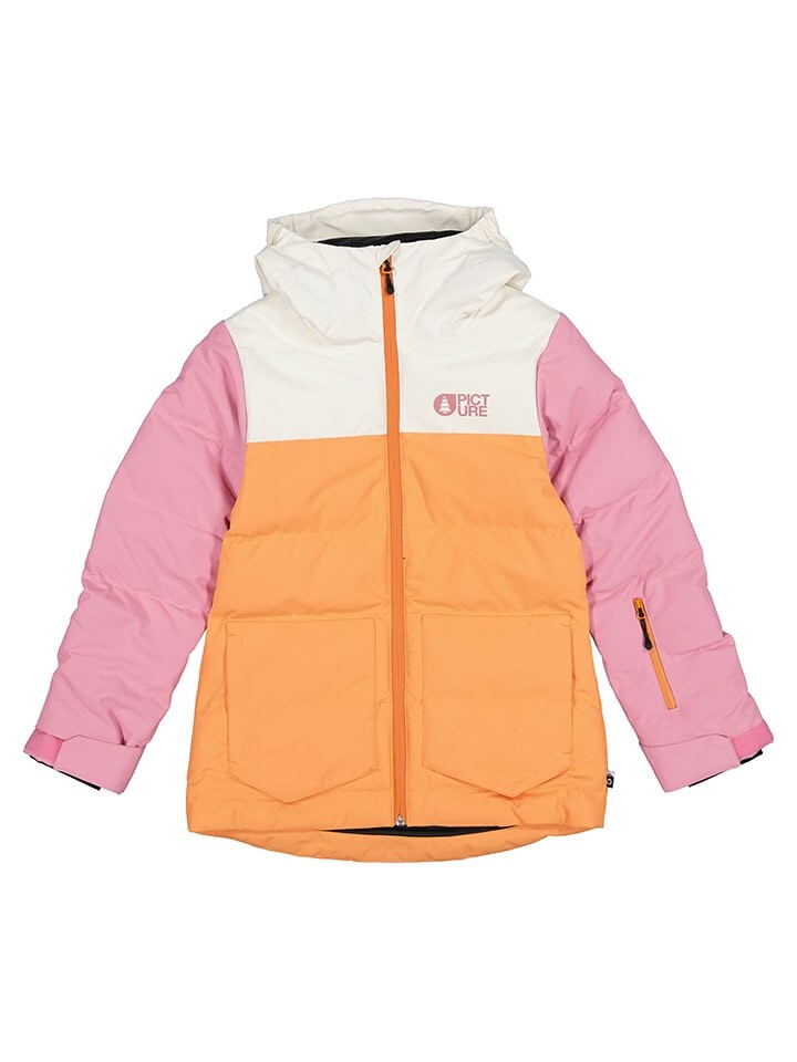 

Куртка для лыж и сноуборда PICTURE Ski-/ Snowboardjacke Olyvera, цвет Orange/Rosa/Weiß